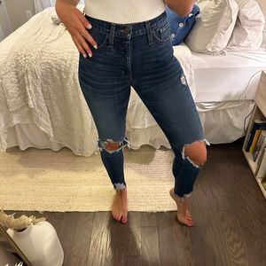 Madewell high rise skinny jean